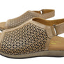 Opananken April Womens Comfortable Brazilian Leather Sandals