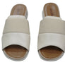 Usaflex Deja Womens Comfort Leather Slides Sandals Made In Brazil