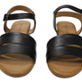 Orizonte Jojo Womens European Leather Low Heel Comfortable Sandals