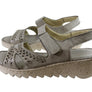 Orizonte Blanche Womens European Comfortable Leather Sandals