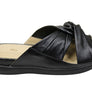 Opananken Brooke Womens Comfortable Leather Brazilian Slides Sandals