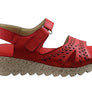 Orizonte Blanche Womens European Comfortable Leather Sandals