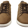Florsheim Mens Leather EE Extra Wide Crossover Lace To Toe Sneakers