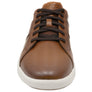 Florsheim Mens Leather EE Extra Wide Crossover Lace To Toe Sneakers