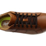 Florsheim Mens Leather EE Extra Wide Crossover Lace To Toe Sneakers