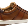 Florsheim Mens Leather EE Extra Wide Crossover Lace To Toe Sneakers