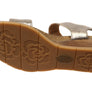 Sofft Verdi II Womens Leather Wedge Sandals With Comfort Footbed