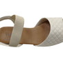Usaflex Lorelei Womens Comfort Leather Wedge Sandals Made In Brazil