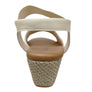 Usaflex Lorelei Womens Comfort Leather Wedge Sandals Made In Brazil