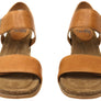Sofft Verdi II Womens Leather Wedge Sandals With Comfort Footbed