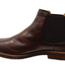 Florsheim Mens EEE Wide Leather Highland Chelsea Plain Toe Gore Boots