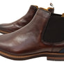 Florsheim Mens EEE Wide Leather Highland Chelsea Plain Toe Gore Boots