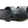 Orizonte Saffron Womens European Comfortable Leather Slides Sandals