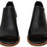 Sofft Carleigh Womens Leather Low Heel Sandals With Comfort Footbed