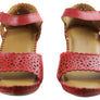 Orizonte Franni Womens European Comfortable Leather Wedge Sandals