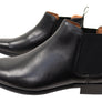 Florsheim Mens EE Extra Wide Leather Barret Plain Toe Chelsea Boots