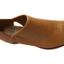 Sofft Carleigh Womens Leather Low Heel Sandals With Comfort Footbed