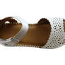 Orizonte Franni Womens European Comfortable Leather Wedge Sandals