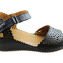 Orizonte Franni Womens European Comfortable Leather Wedge Sandals