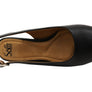 Sofft Lilly Womens Leather Sling Back Heels With Comfort Footbed