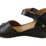 Orizonte Franni Womens European Comfortable Leather Wedge Sandals