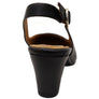 Sofft Lilly Womens Leather Sling Back Heels With Comfort Footbed
