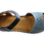 Orizonte Franni Womens European Comfortable Leather Wedge Sandals