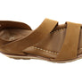 Sofft Pru Womens Leather Sandals With Cushioned Comfort Footbed