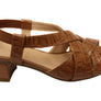 Opananken Madison Womens Comfortable Leather Low Heel Sandals