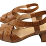 Opananken Madison Womens Comfortable Leather Low Heel Sandals