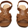 Opananken Madison Womens Comfortable Leather Low Heel Sandals