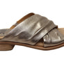 Sofft Fallon Womens Leather Slides Sandals With Comfort Footbed