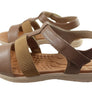 Usaflex Arwen Womens Comfortable Leather Sandals Made In Brazil