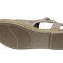 Orizonte Katrina Womens European Leather Comfort Espadrille Sandals