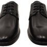 ECCO Mens Comfortable Leather Melbourne Lace Up Dress Shoes
