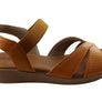 Usaflex Aloha Womens Comfortable Leather Sandals Made In Brazil