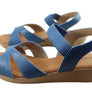Usaflex Aloha Womens Comfortable Leather Sandals Made In Brazil