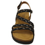 Comfortiva Silvia Womens Comfort Footbed Wide Fit Leather Sandals