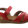 Usaflex Aloha Womens Comfortable Leather Sandals Made In Brazil