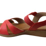 Usaflex Aloha Womens Comfortable Leather Sandals Made In Brazil