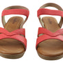 Usaflex Aloha Womens Comfortable Leather Sandals Made In Brazil