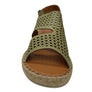 Orizonte Cove Womens European Leather Comfortable Espadrille Sandals