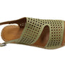 Orizonte Cove Womens European Leather Comfortable Espadrille Sandals