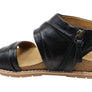 Comfortiva Gale Womens Comfort Footbed Wide Fit Leather Sandals