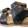 Comfortiva Gale Womens Comfort Footbed Wide Fit Leather Sandals
