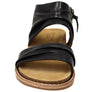 Comfortiva Gale Womens Comfort Footbed Wide Fit Leather Sandals