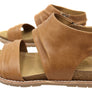 Comfortiva Gale Womens Comfort Footbed Wide Fit Leather Sandals