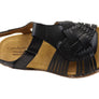 Comfortiva Gladia Womens Comfort Footbed Wide Fit Leather Sandals