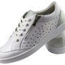 Scholl Orthaheel Razer Womens Supportive Leather Lace Up Casual Shoes