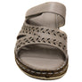 Orizonte Ankra Womens European Leather Comfortable Slides Sandals